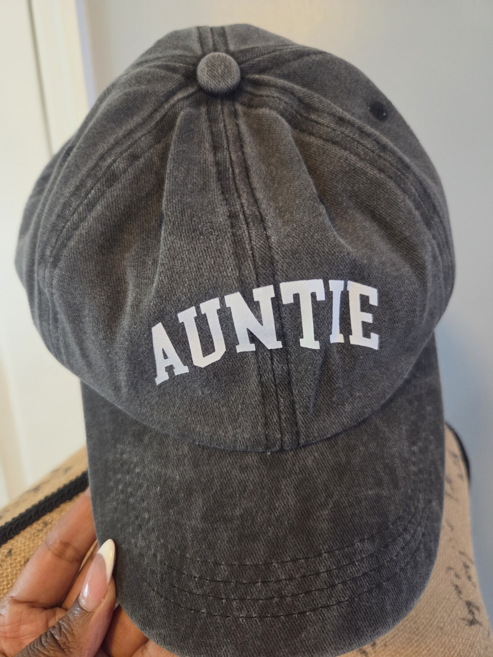AUNTIE Cap - Charcoal